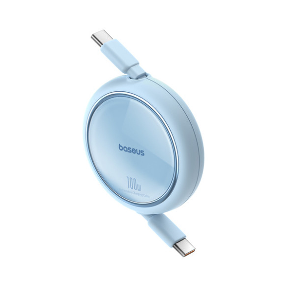 Baseus Free2Draw Mini | Kabel z regulacją długości USB-C Type-C Power Delivery 100W 1m 