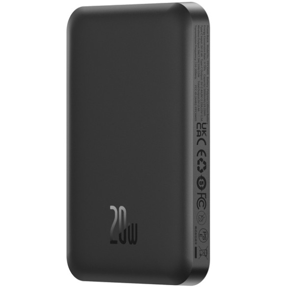 Baseus Magnetic Mini | Power Bank 5000mAh 20W z ładowaniem bezprzewodowym MagSafe