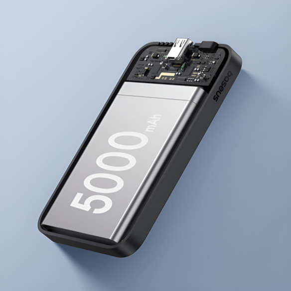 Baseus Magnetic Mini | Power Bank 5000mAh 20W z ładowaniem bezprzewodowym MagSafe