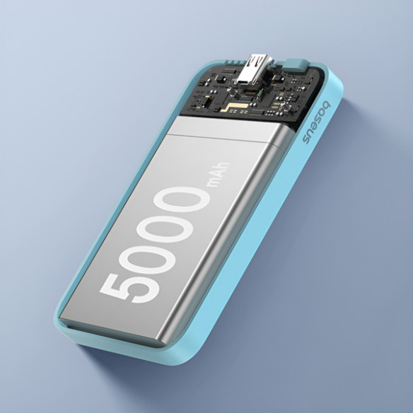 Baseus Magnetic Mini | Power Bank 5000mAh 20W z ładowaniem bezprzewodowym MagSafe