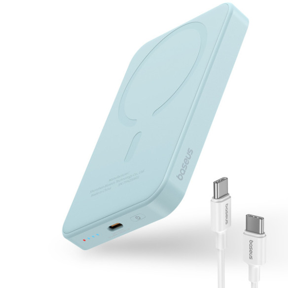 Baseus Magnetic Mini | Power Bank 5000mAh 20W z ładowaniem bezprzewodowym MagSafe
