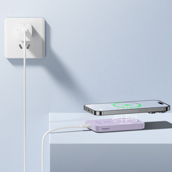 Baseus Magnetic Mini | Power Bank 5000mAh 20W z ładowaniem bezprzewodowym MagSafe