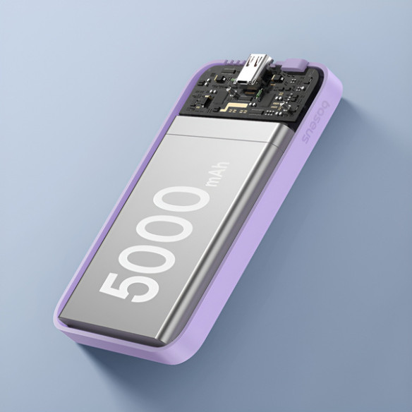 Baseus Magnetic Mini | Power Bank 5000mAh 20W z ładowaniem bezprzewodowym MagSafe