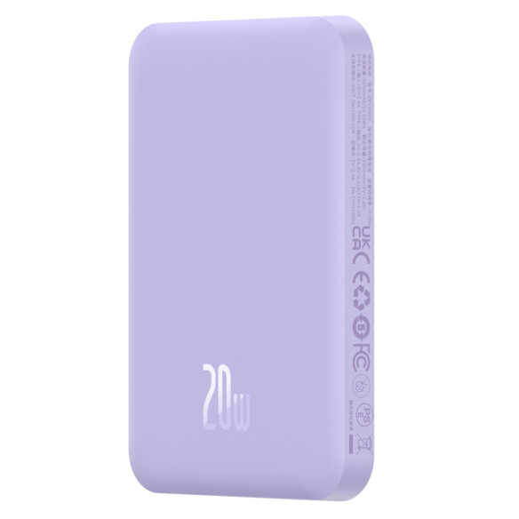 Baseus Magnetic Mini | Power Bank 5000mAh 20W z ładowaniem bezprzewodowym MagSafe
