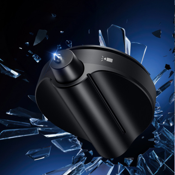 Baseus SafeRide | Dodatkowe lusterko wsteczne martwego pola samoprzylepne dla pasażera + młotek bezpieczeństwa zbijak do szyb