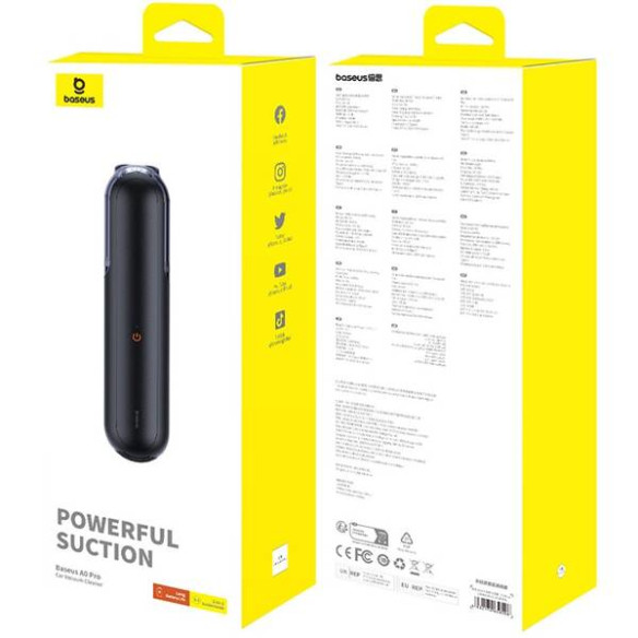 Baseus A0 Pro | Bezprzewodowy odkurzacz ręczny samochodowy 4000Pa
