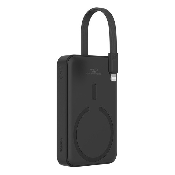 Baseus Magnetic Mini | Power Bank 10000mAh 20W USB-C z ładowaniem bezprzewodowym MagSafe z kablem Lightning (do iPhone)