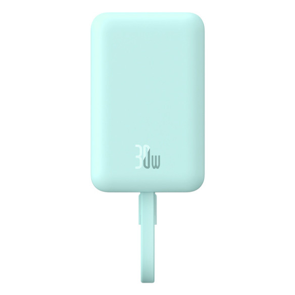 Baseus Magnetic Mini | Power Bank 10000mAh 30W USB-C z ładowaniem bezprzewodowym MagSafe z kablem Type-C