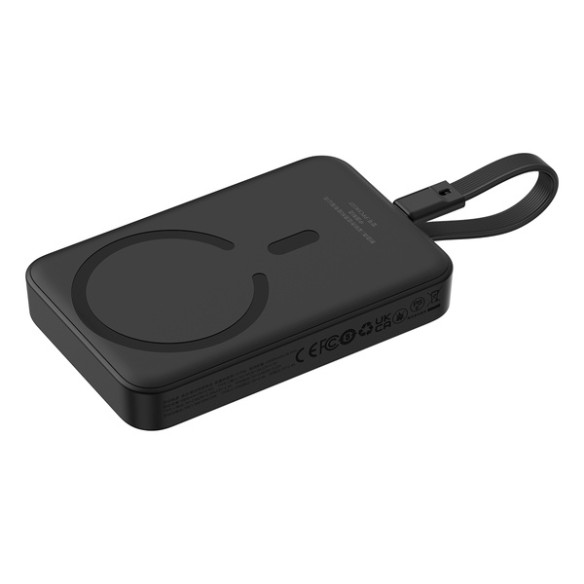 Baseus Magnetic Mini | Power Bank 10000mAh 30W USB-C z ładowaniem bezprzewodowym MagSafe z kablem Type-C