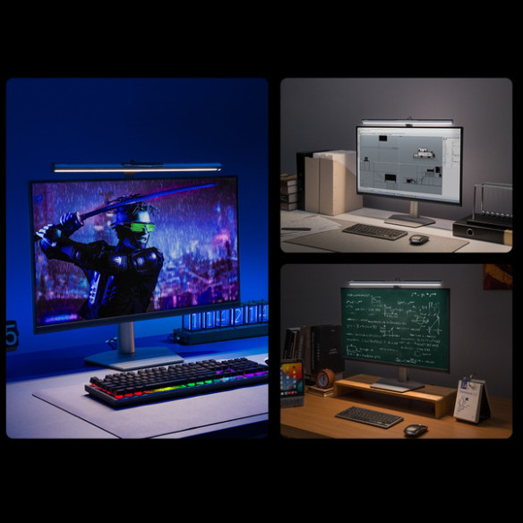 Baseus I-Wok3 | Lampa biurkowa LED na monitor regulowana