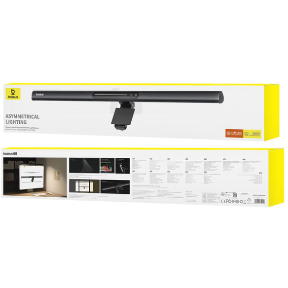 Baseus I-Wok3 | Lampa biurkowa LED na monitor regulowana