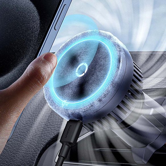 Baseus MagPro | Uchwyt samochodowy z ładowaniem indukcyjnym Qi2.0 MagSafe do iPhone 15W 