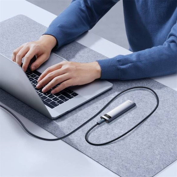 Baseus Flash 2 USB4 | Kabel USB-C do USB-C 240W | Szybkie Ładowanie i Transfer 20Gb/s  4K60Hz | 1.8m | Czarny