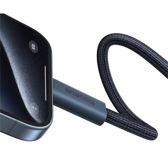 Baseus Flash 2 USB4 | Kabel USB-C do USB-C 240W | Szybkie Ładowanie i Transfer 20Gb/s  4K60Hz | 1.8m | Czarny