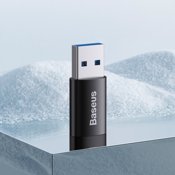 Baseus Ingenuity Series | Adapter przejściówka z USB-A do USB-C OTG 10Gb/s