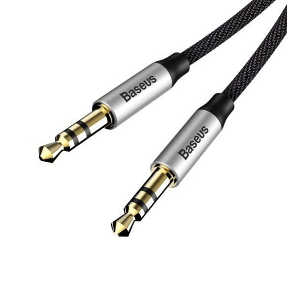 Baseus Yiven M30 | Kabel audio AUX pozłacany mini Jack 3.5mm - mini Jack 3.5mm 1.5M