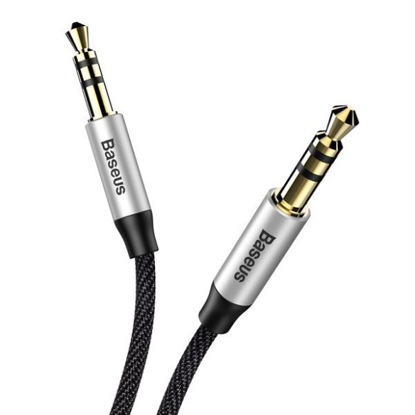 Baseus Yiven M30 | Kabel audio AUX pozłacany mini Jack 3.5mm - mini Jack 3.5mm 1.5M