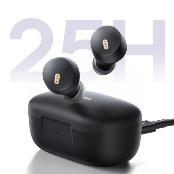 Baseus Bowie E18 | Słuchawki bezprzewodowe Bluetooth 5.3 z etui ładującym