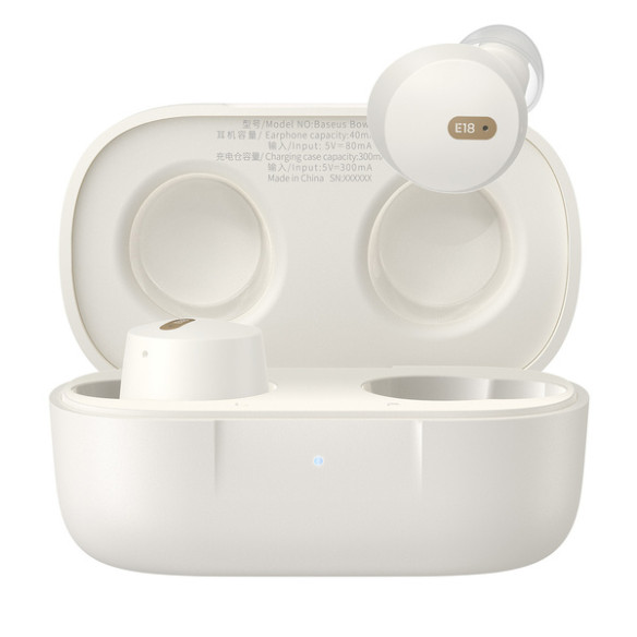 Baseus Bowie | Słuchawki bezprzewodowe Bluetooth 5.3 z etui ładującym