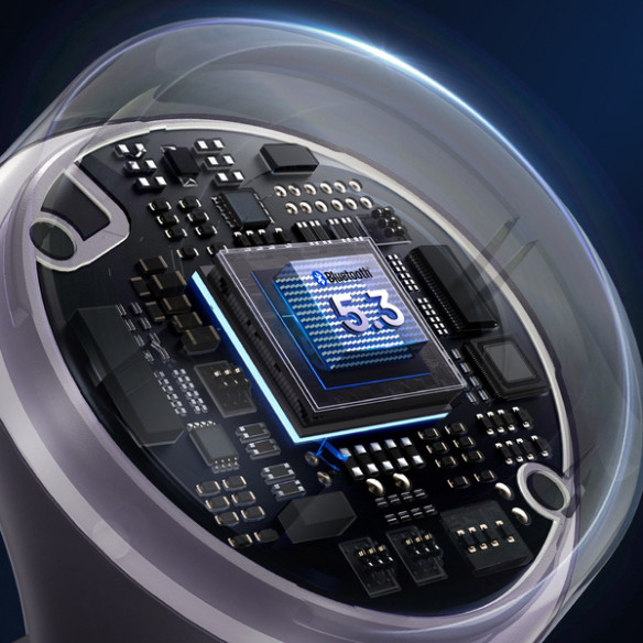 Baseus Bowie | Słuchawki bezprzewodowe Bluetooth 5.3 z etui ładującym