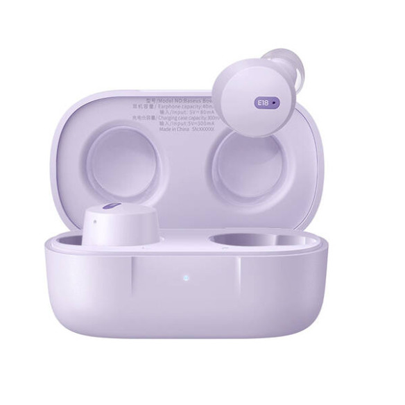 Baseus Bowie | Słuchawki bezprzewodowe Bluetooth 5.3 z etui ładującym