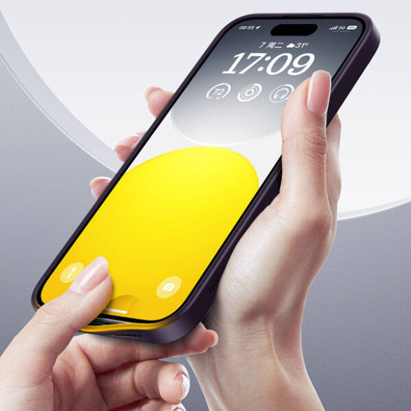 Baseus SkyRing Series 360°  | Etui magnetyczne Case Ring + Szkło hartowane do iPhone 14 Pro