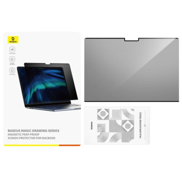 Baseus Magnetic Drawing Series | Magnetyczna folia, ochrona prywatności dla MacBooka Pro 13″ (2022) 
