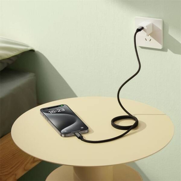 Baseus Tungsten Gold | Magnetyczny kabel, przewód USB-C do USB-C, 100W 1m 