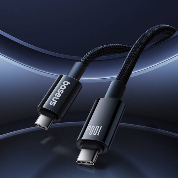 Baseus Tungsten Gold | Szybki kabel USB-C do USB-C 100W USB3.2 