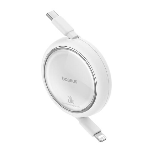 Baseus Free2Pull | Rozwijany kabel, przewód do iPhone, USB-C - Ligtning, Szybkie ładowanie PD 20W, 1m