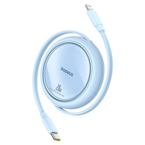 Baseus Free2Pull | Rozwijany kabel, przewód do iPhone, USB-C - Ligtning, Szybkie ładowanie PD 20W, 1m