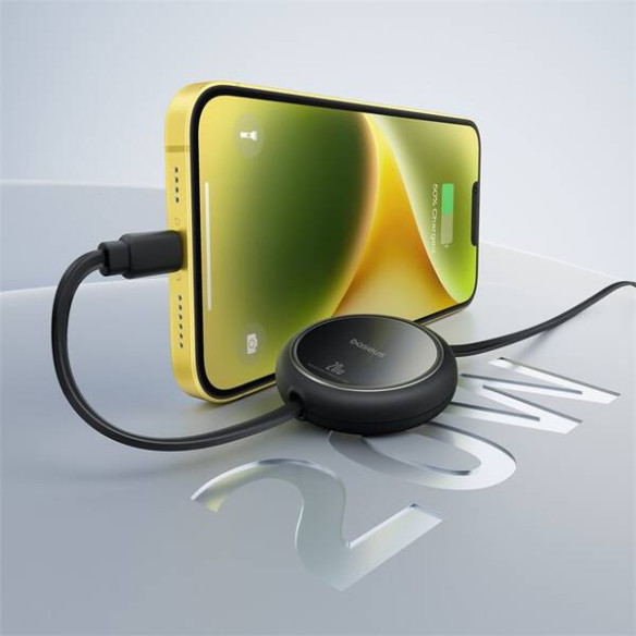 Baseus Free2Pull | Rozwijany kabel, przewód do iPhone, USB-C - Ligtning, Szybkie ładowanie PD 20W, 1m