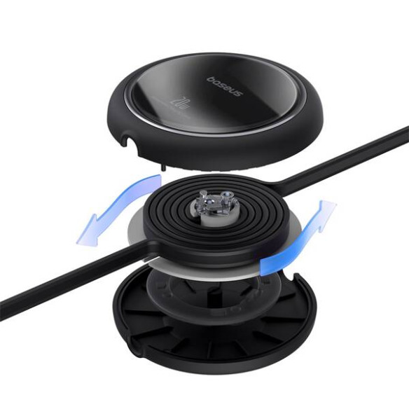 Baseus Free2Pull | Rozwijany kabel, przewód do iPhone, USB-C - Ligtning, Szybkie ładowanie PD 20W, 1m