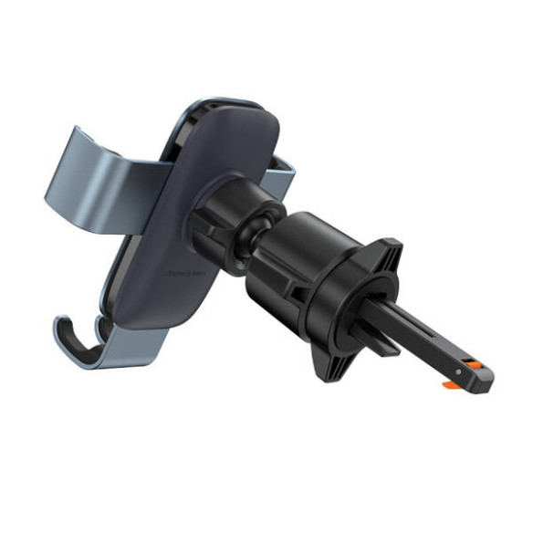 Baseus Metal Age 3 | Uchwyt grawitacyjny do telefonu do kratki nawiewu, szary