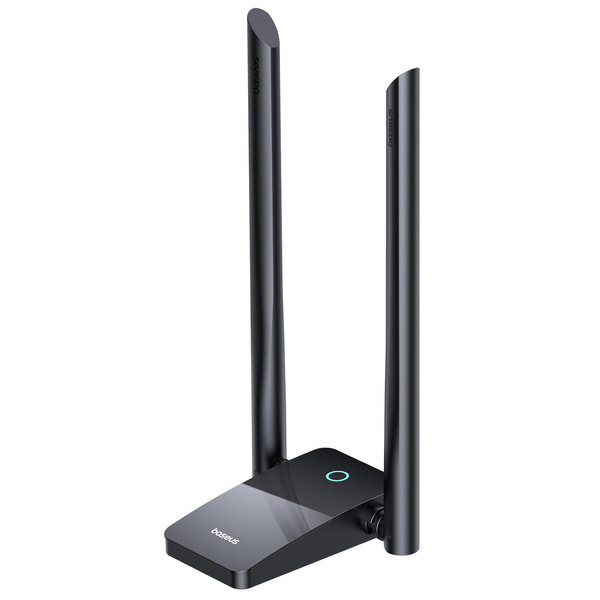 Baseus FastJoy | Karta sieciowa zewnętrzna, Adapter WIFI USB, 1800Mbps, Dualband 2.4GHz, 5Ghz WPA3