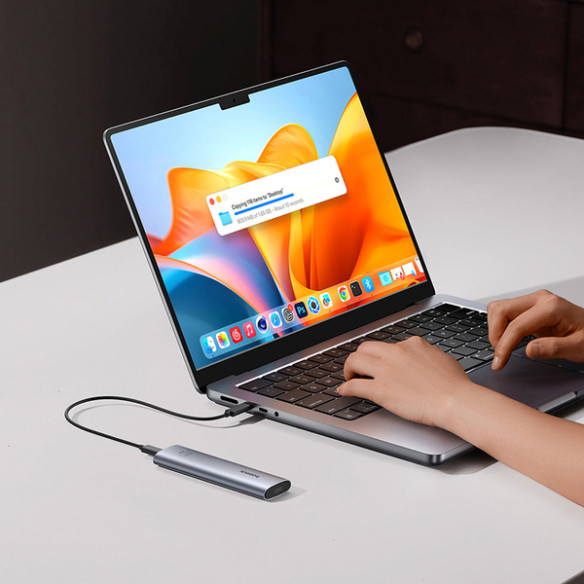 Baseus FlyJoy Enclosure | Obudowa dysku, kieszeń na dysk,  M.2 NVMe USB3.2 Gen2 10Gbps 8TB Aluminiowa