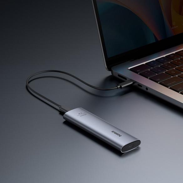 Baseus FlyJoy Enclosure | Obudowa dysku, kieszeń na dysk,  M.2 NVMe USB3.2 Gen2 10Gbps 8TB Aluminiowa