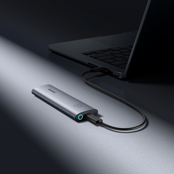 Baseus FlyJoy Enclosure | Obudowa dysku, kieszeń na dysk,  M.2 NVMe USB3.2 Gen2 10Gbps 8TB Aluminiowa