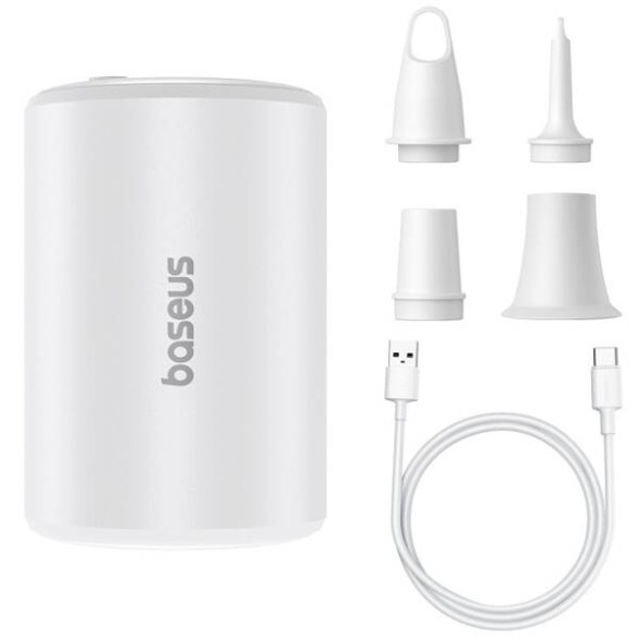 Baseus PocketGo Pro | Pompka elektryczna, bezprzewodowa do kółek, pontonów, materacy, dmuchańców, mocna