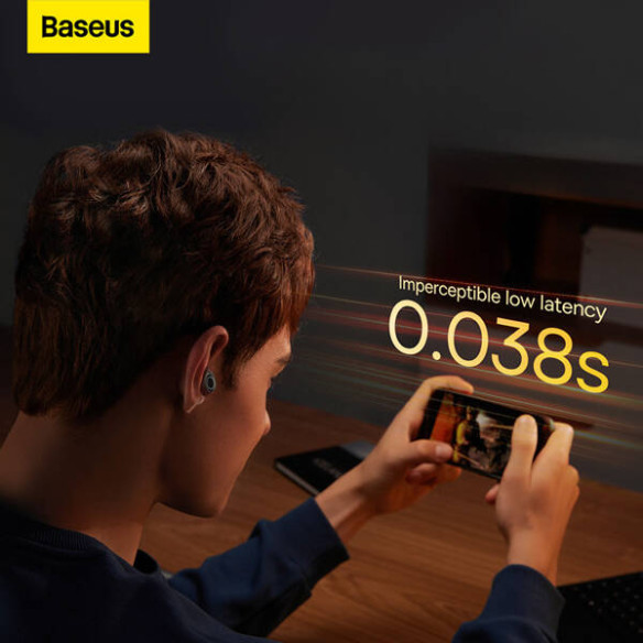 Baseus Bowie MA10 True Wireless Earphones Cluster Black