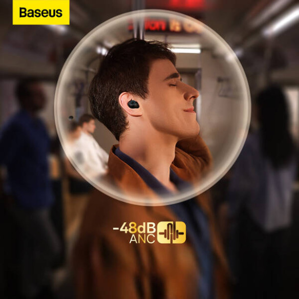 Baseus Bowie MA10 True Wireless Earphones Cluster Black