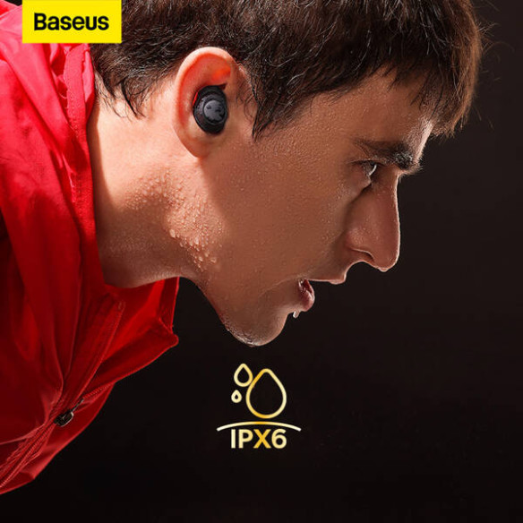 Baseus Bowie MA10 True Wireless Earphones Cluster Black