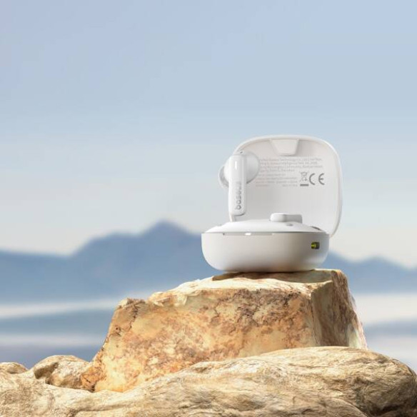 Baseus Bowie E19 | Słuchawki bezprzewodowe Bluetooth 5.3, douszne. Mikrofon, Sterowanie dotykowe