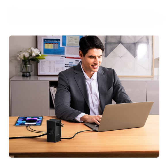 Baseus PowerCombo 65W (czarna)