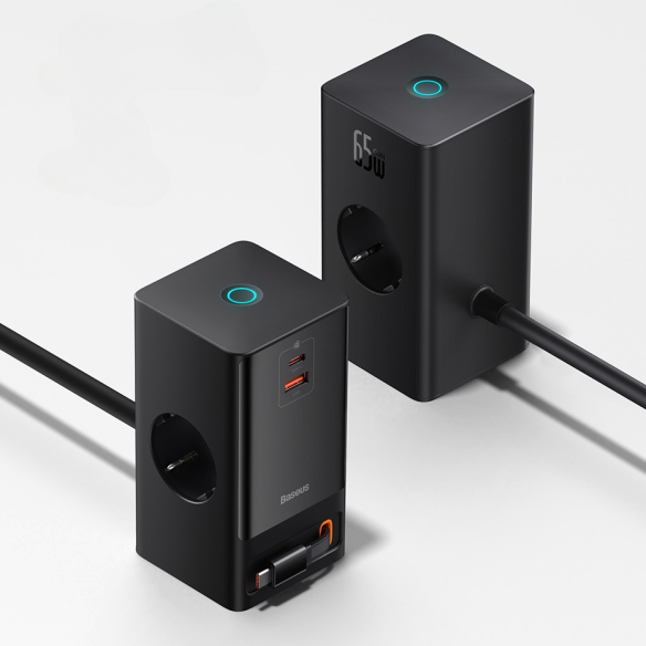 Baseus PowerCombo 65W (czarna)