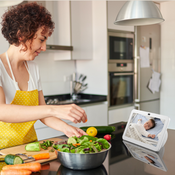 Baseus Security P1 Lite | Kamera IP WiFi Wewnętrzna, kamerka, monitoring, 2K, Aplikacja