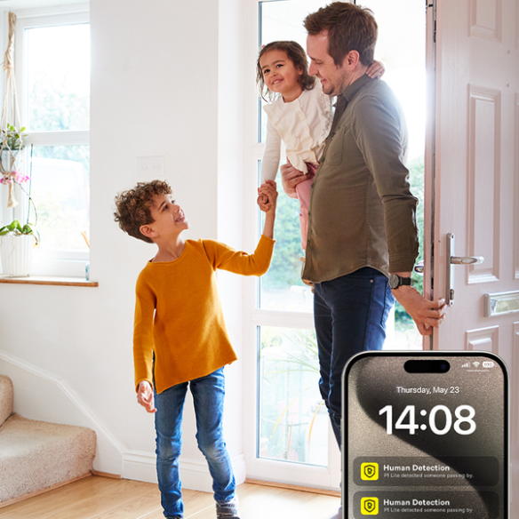 Baseus Security P1 Lite | Kamera IP WiFi Wewnętrzna, kamerka, monitoring, 2K, Aplikacja