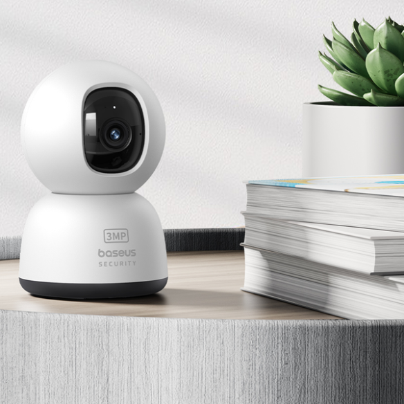 Baseus Security P1 Lite | Kamera IP WiFi Wewnętrzna, kamerka, monitoring, 2K, Aplikacja