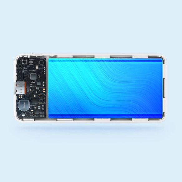 Baseus Airpow | Power Bank z szybkim ładowaniem PD 20W 10000mAh, kabel USB-C