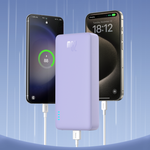 Baseus Airpow | Power Bank z szybkim ładowaniem PD 20W 20000mAh, kabel USB-C